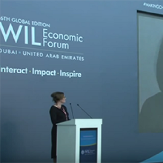 Kristen Pressner - Global Women in Leadership (WIL Economic Forum, Dubai) Keynote Address