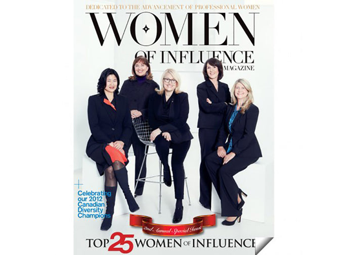 Celebrating Women of Influence's 2012 Canadian Diversity Champions