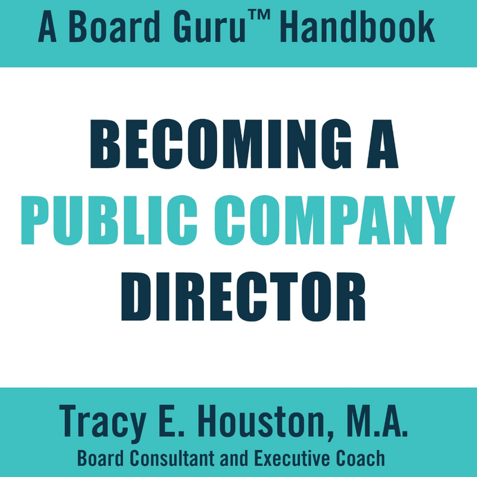 Becoming a Public Company Director